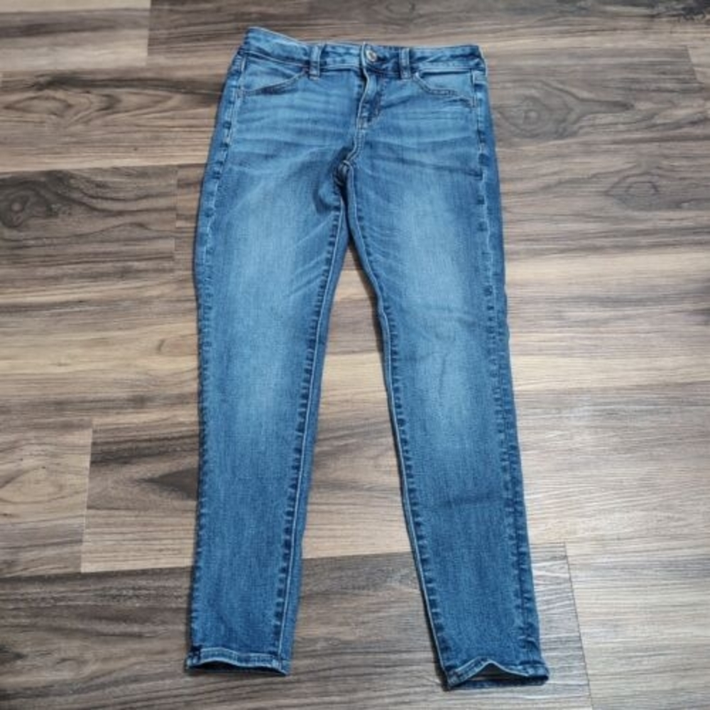 American Eagle Women's 0 Hi-Rise Jegging Short Jeans Next Level‎ Stretch 19M